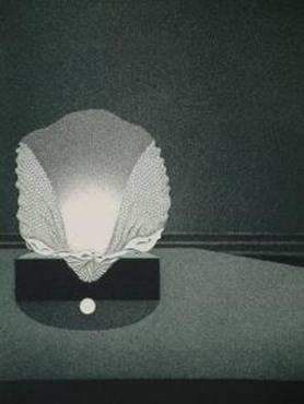 Riccardo Prevosti presenta: Sublimazione, 1984. Acquaforte, acquatinta. Lastra zinco mm. 231 x 293
