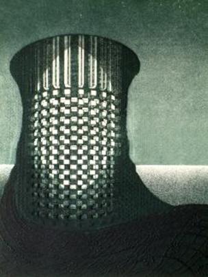 Riccardo Prevosti Il Condottiero, 1985.  Acquaforte, acquatinta, rilievo. Lastra zinco mm. 220 x 200